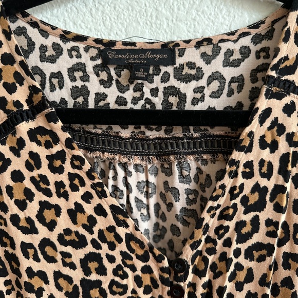 IZABEL LONDON
Multi Beige Leopard Print Maxi Dress | size Small - Picture 9 of 13